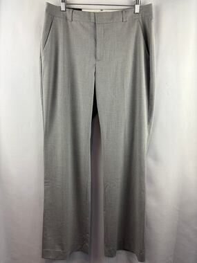 Women’s Banana Republic Size 10 Light Gray Pleated Pants